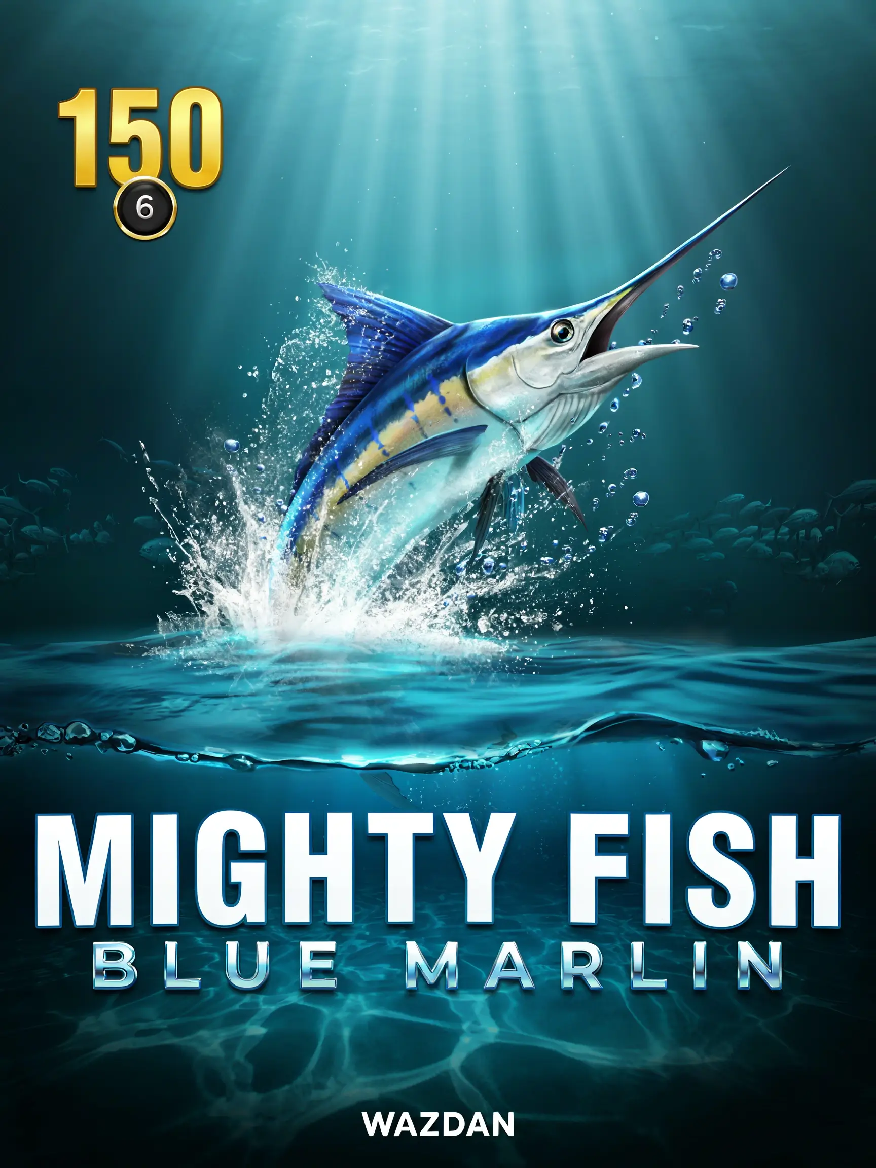Mighty Fish: Blue Marlin slot game tile