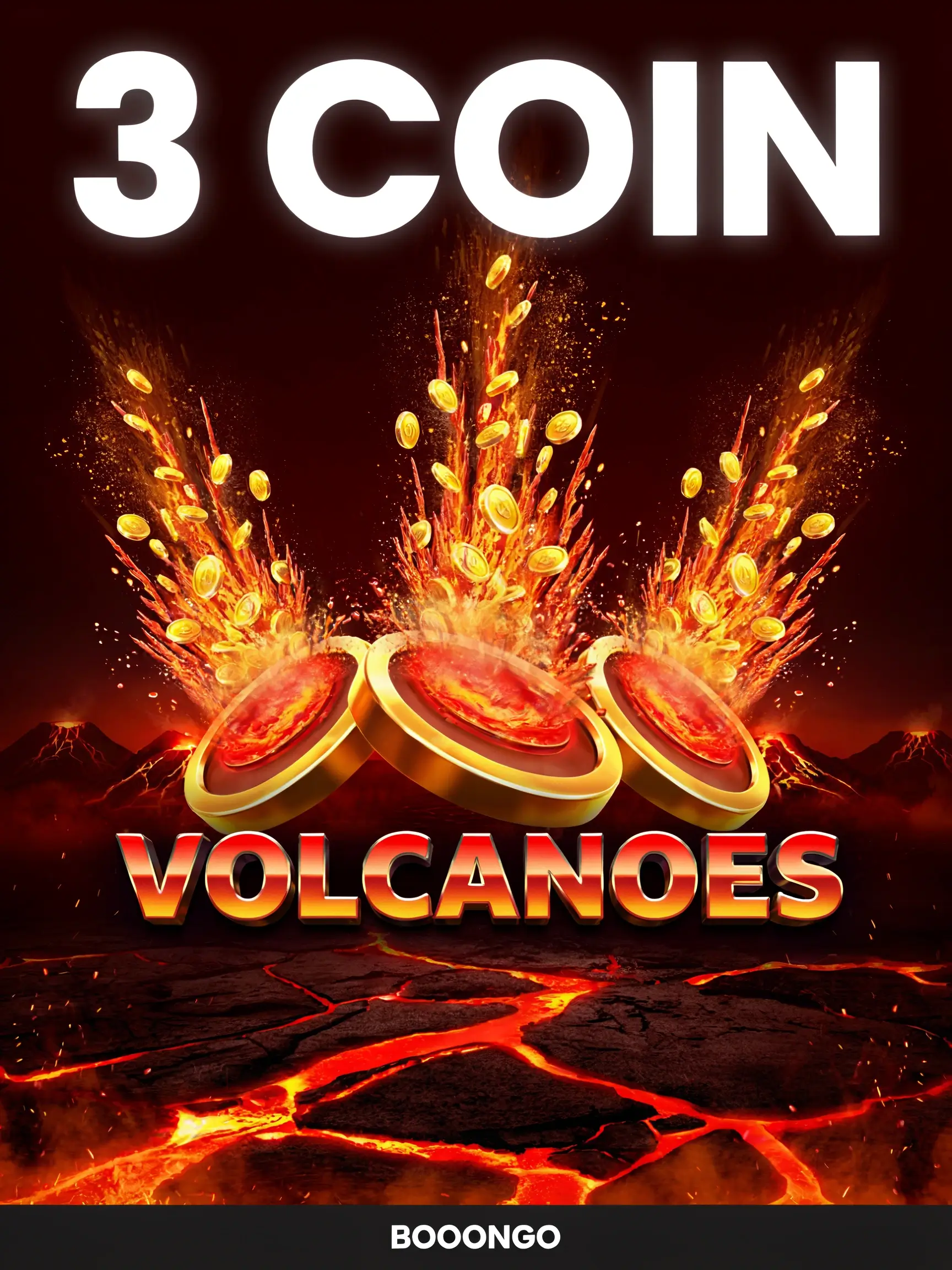 3 Coin Volcanoes pokie preview image