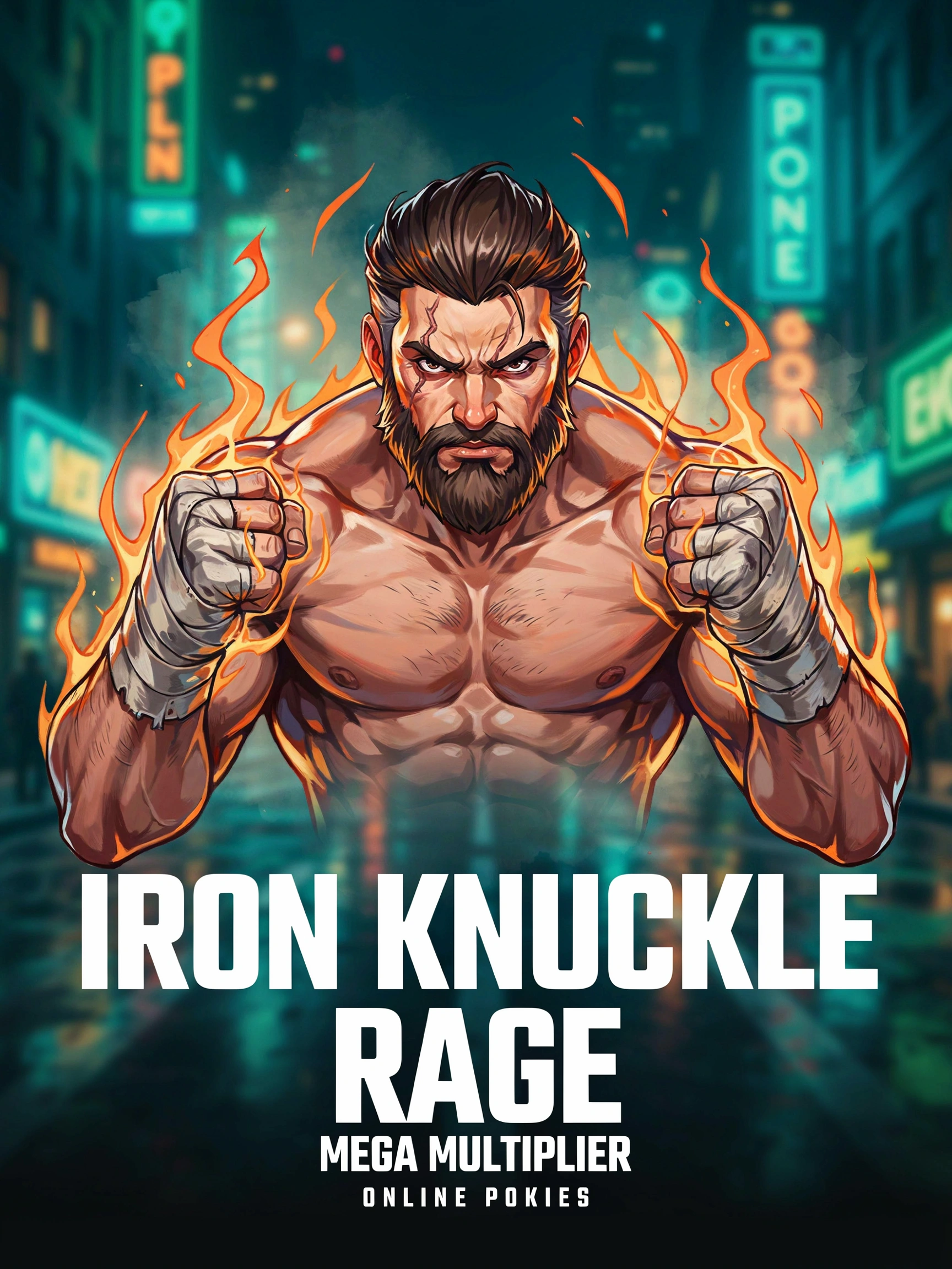 Fist of Destruction Mega Multiplier slot game tile