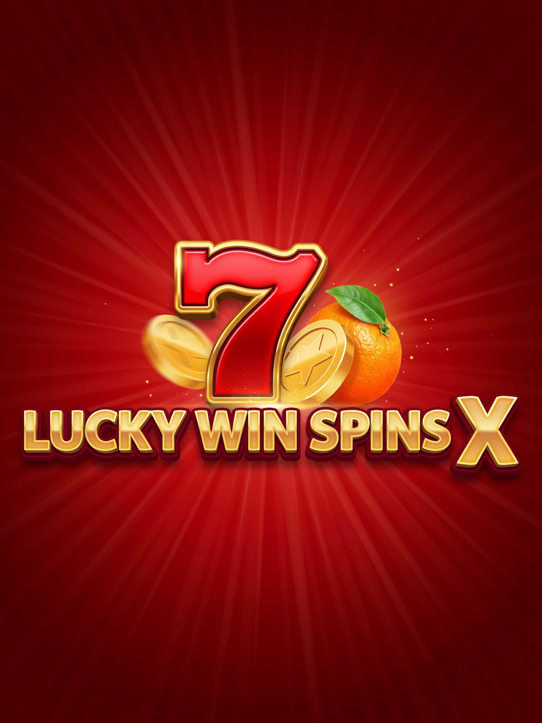 Title art for the Lucky Win SpinsX online pokie